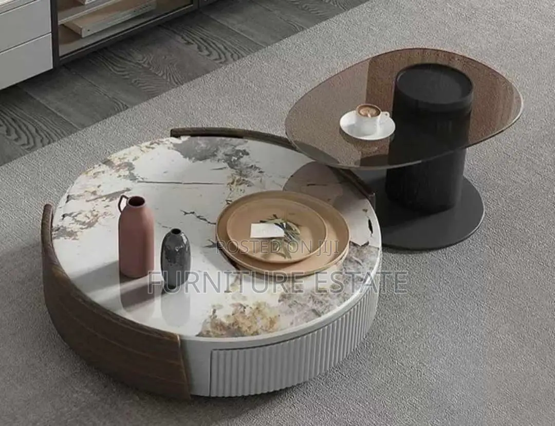 2-in-1 Modern Adjustable Center Table