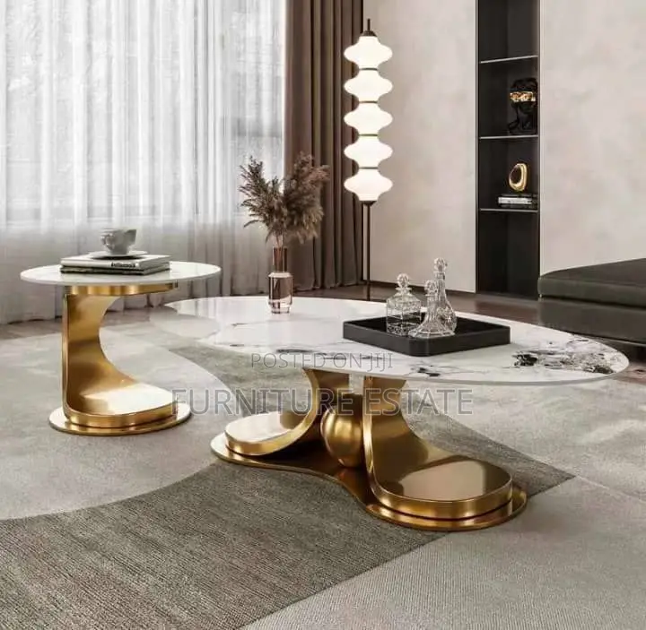 2-in-1 Classic Modern Adjustable Center Table