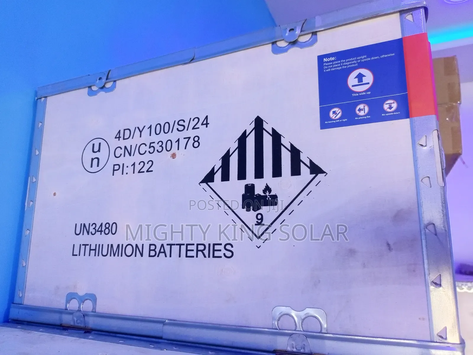 This Is Haisic Lithium Iron Battery 8038 KWH