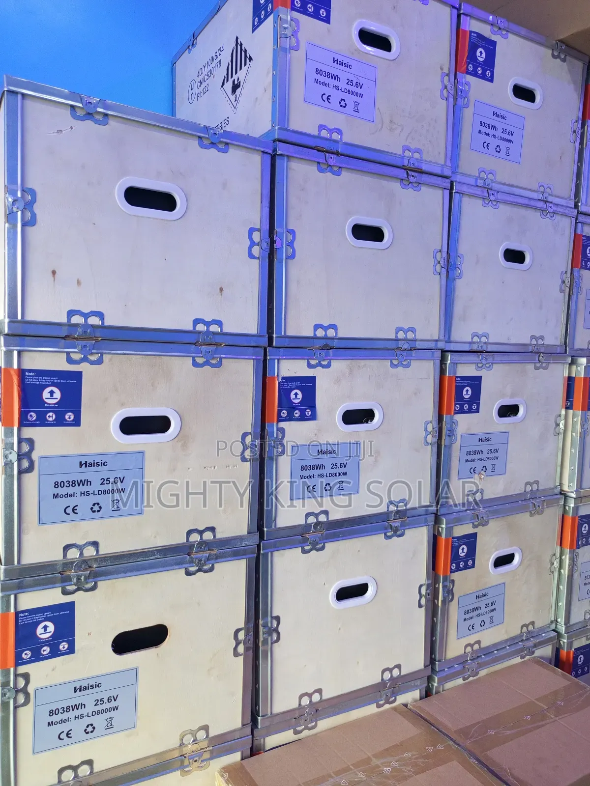 This Is Haisic Lithium Iron Battery 8038 KWH