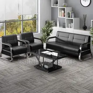 4-Seater Office Sofa Set
