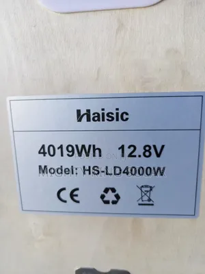 This Is Haisic Lithium Iron Battery 4019kwh 12.8v