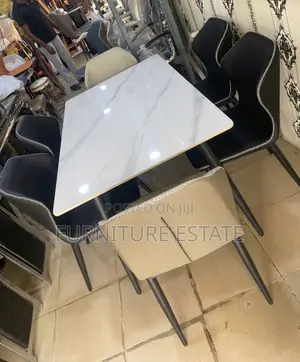 New 6-Person Contemporary Dining Set