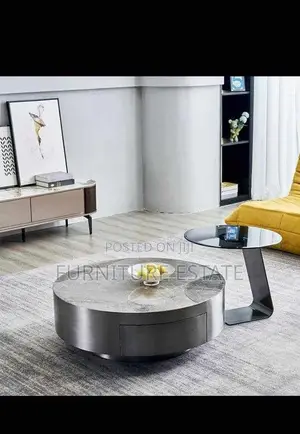 2025 Contemporary Center Table With Stools