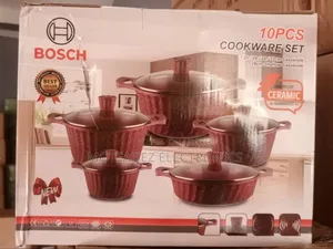 Bosch 10pcs High Quality Ceramic Non Stick Cookware Sets