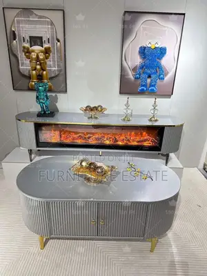 Fireplace Tv Stand With Center Table