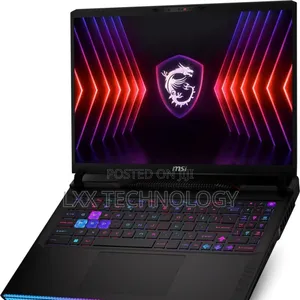 New Laptop MSI 32GB Intel Core I9 SSD 2T