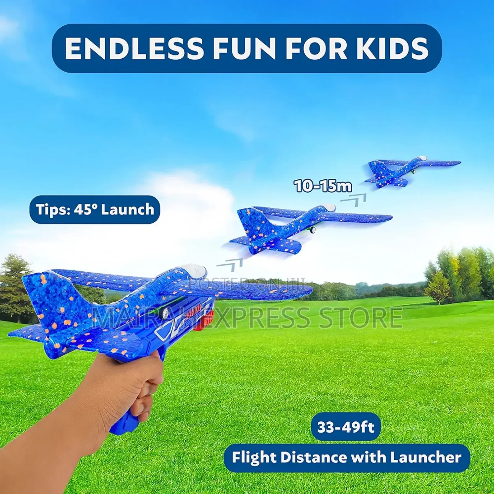 Airplane Flight Mode Catapult Plane Toy for Boys and Girls.