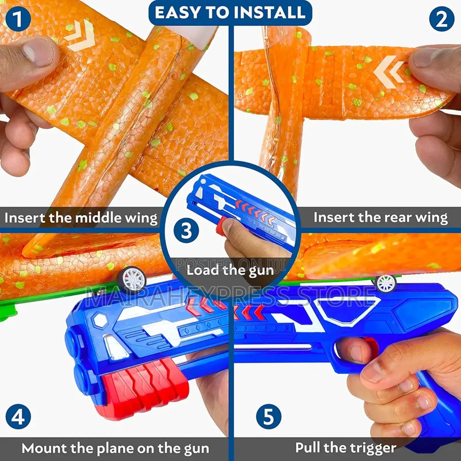 Airplane Flight Mode Catapult Plane Toy for Boys and Girls.