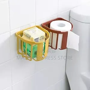 Wall Mounted Tissue Paper Holder for Kitchen Bathroom