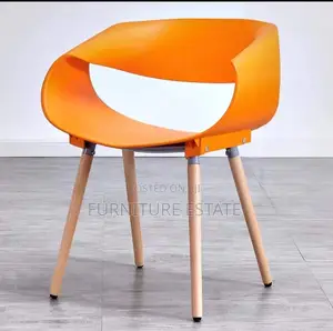 Premium Red Plastic Restaurant Chair
