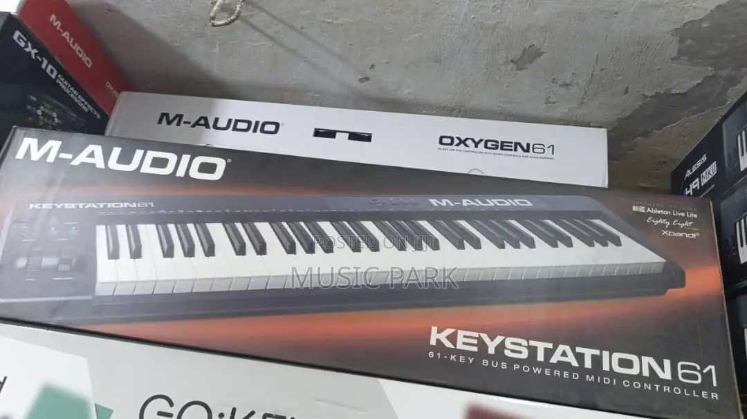 M Audio Keystation 61 Midi Keyboard Controller
