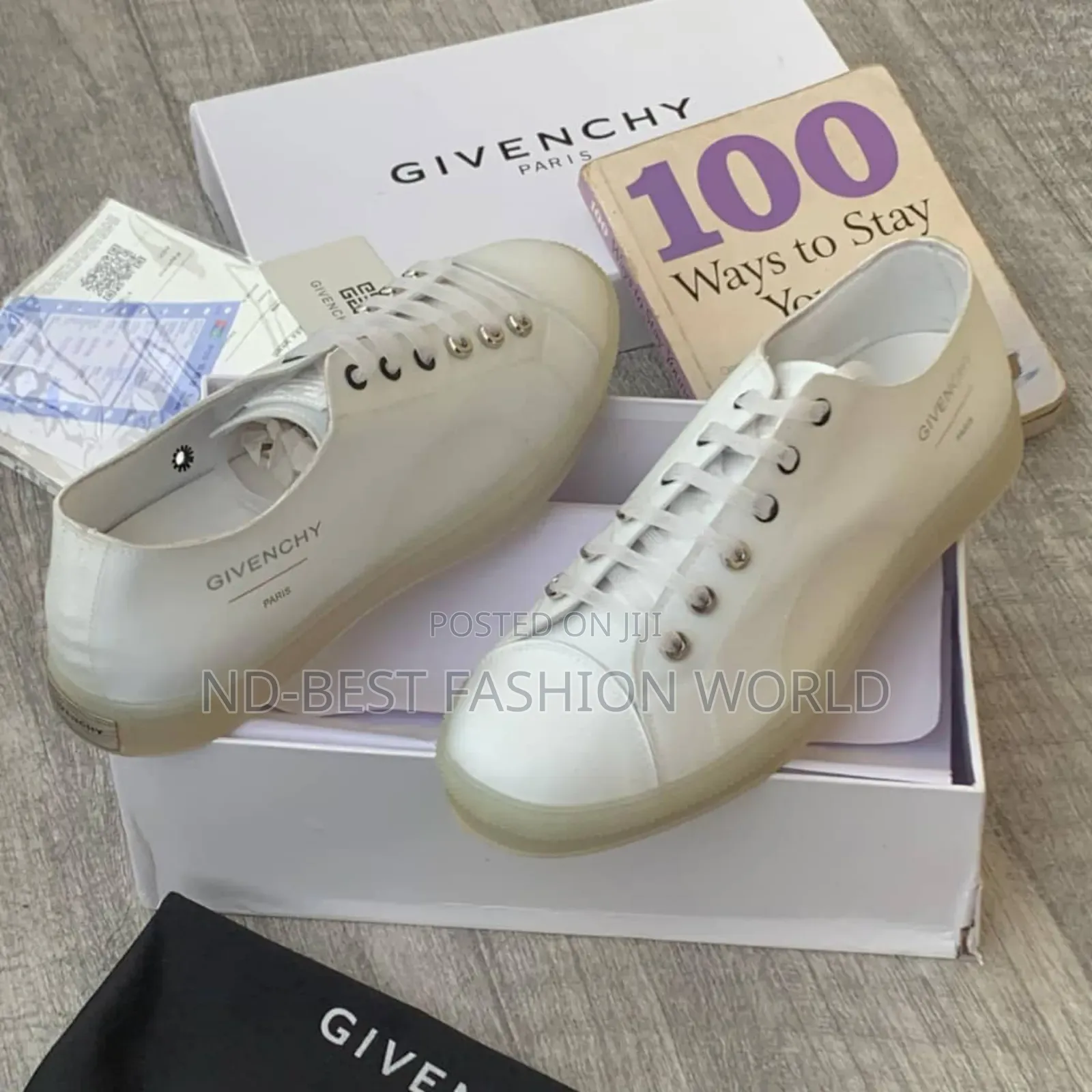 Givenchy Luxury White Sneakers
