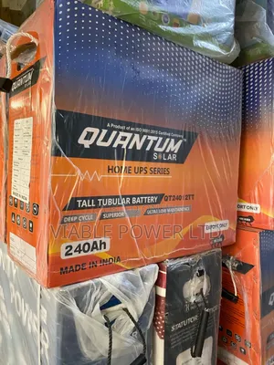 Quantum 220ah Tubular Battery Tested and Trusted