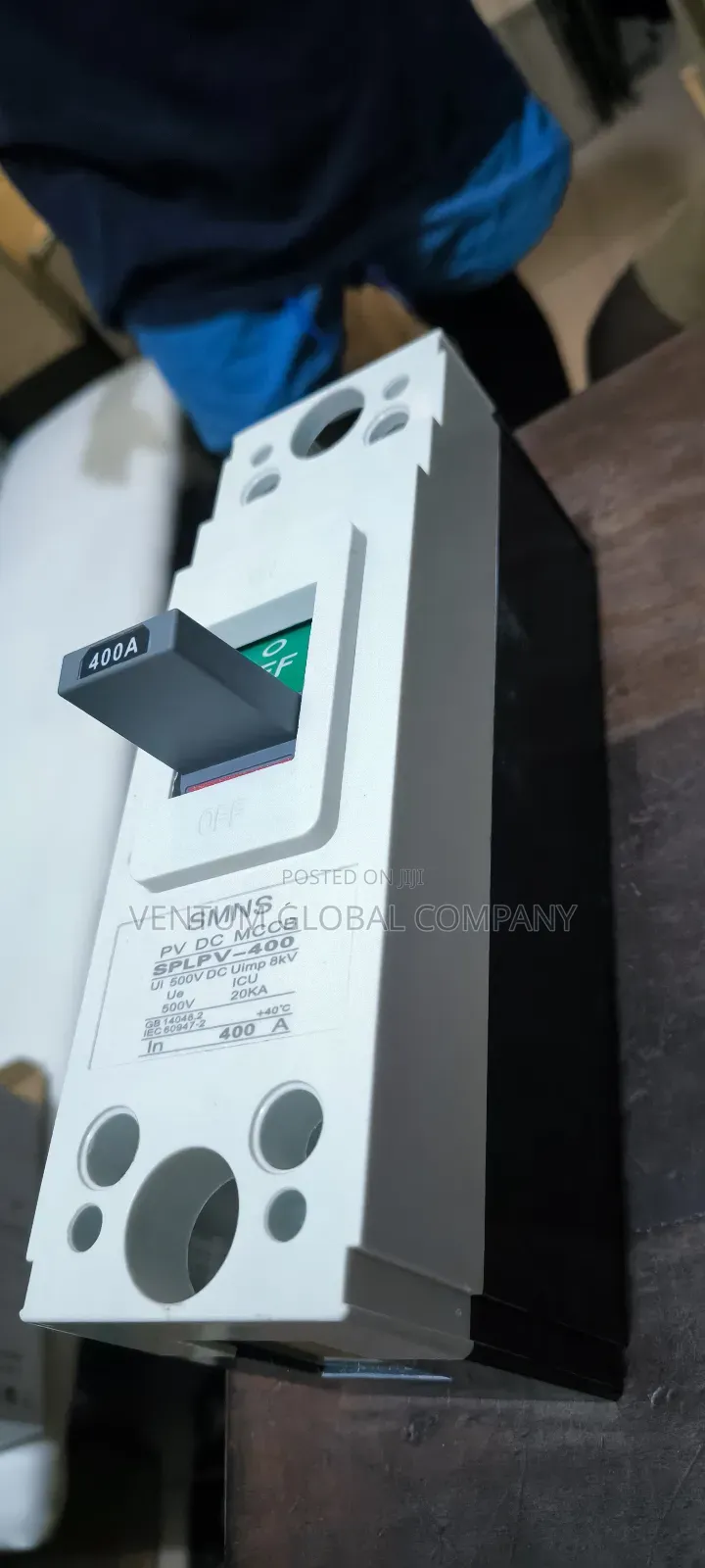 Dc McCb 1pole High Capacity 400a