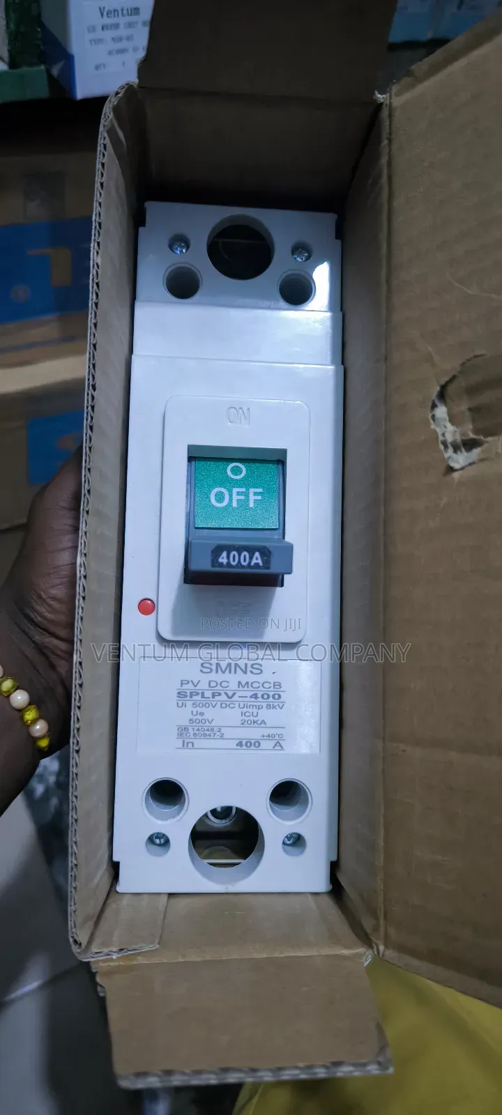 Dc McCb 1pole High Capacity 400a