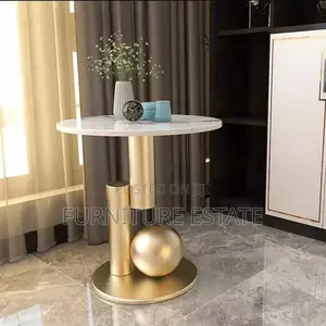 Premium Vip Marble Side Stool