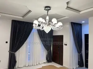 High Quality Gray 3pleeting Drapes