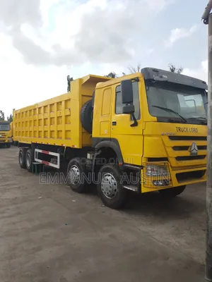 Clean 12 Tyres Foreign Used Howo Dump Trucks for Sale