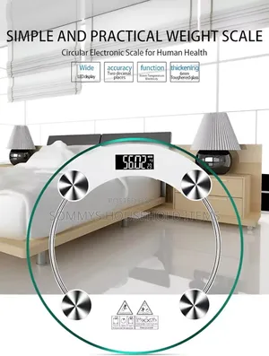 Round Personal Scale / Digital Weighing Scale
