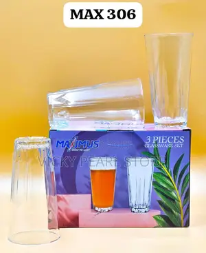Maximus 3pcs Glass Cup