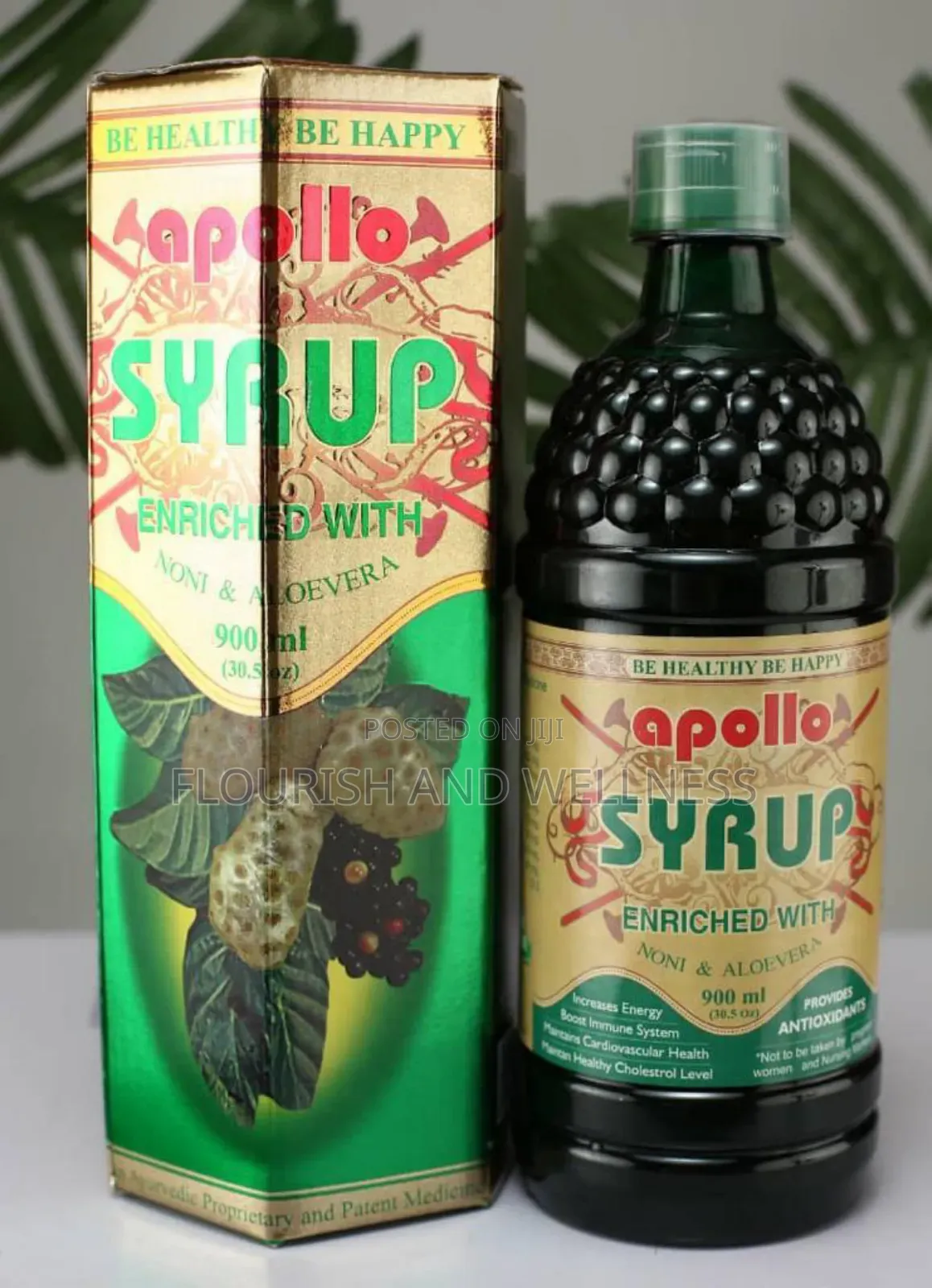 Apollo Noni Syrup: 100% Natural Wellness Solution