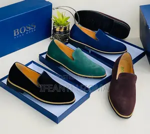 Boss Suede Corporate Shoe