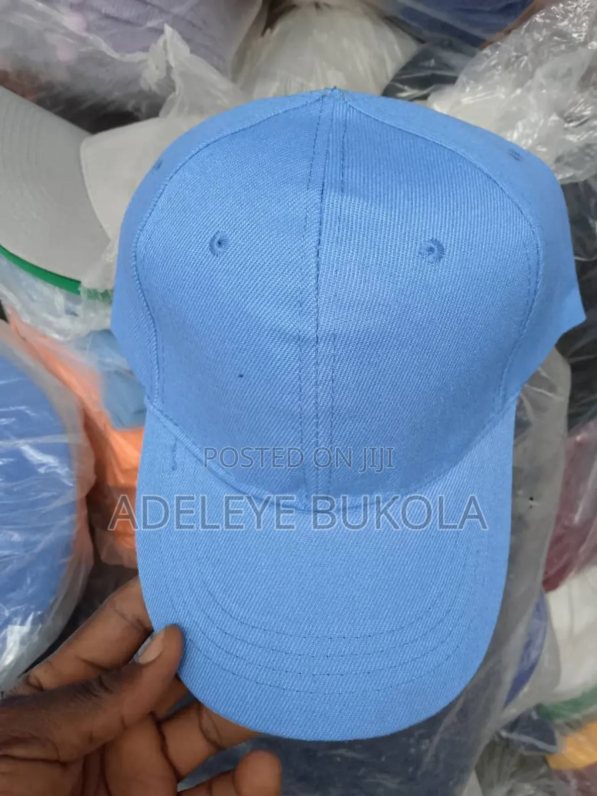 Plain Face Cap for Printing/