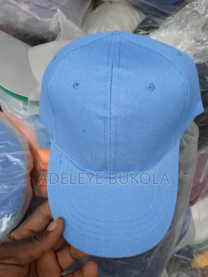 Plain Face Cap for Printing/