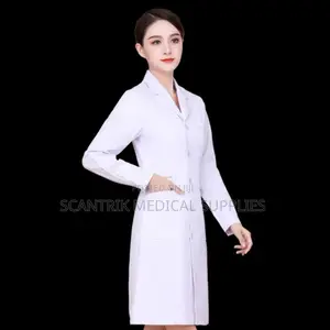 Protective White Coat