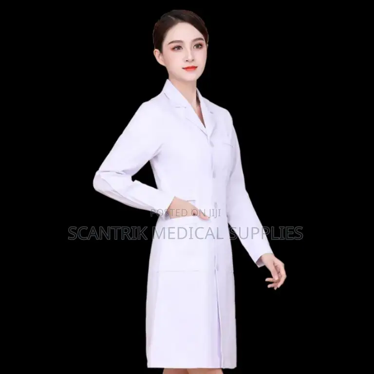 Protective White Coat