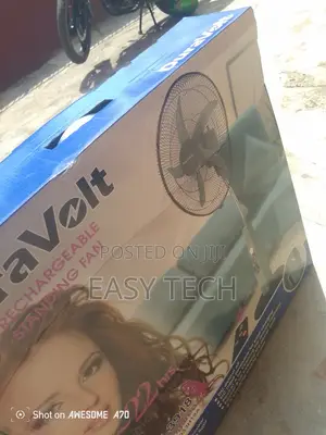 Photo - Duravolt 18" Rechargeable Fan – Remote Timer Function