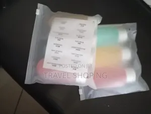 3pc Set Plastic Tsa Travel Approved Container