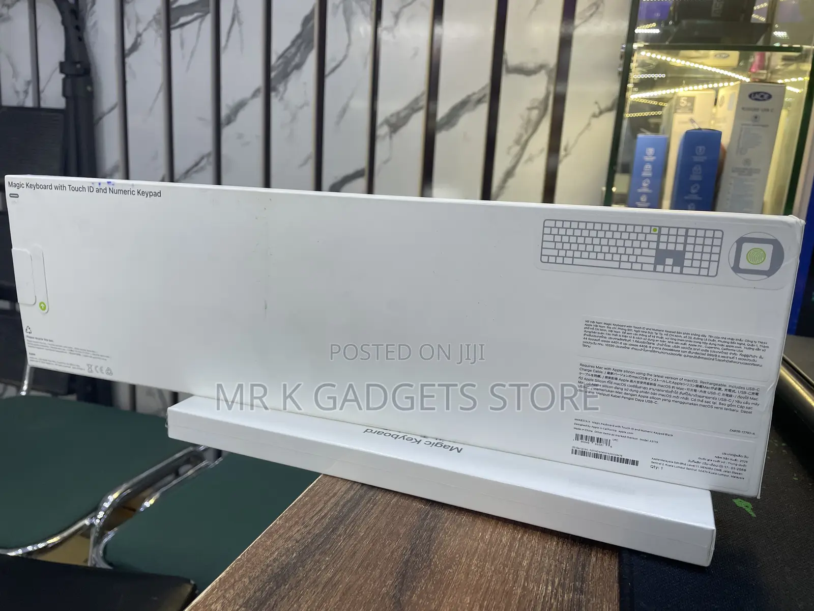 Apple Magic Keyboard With Touch Id and Numeric Keypad