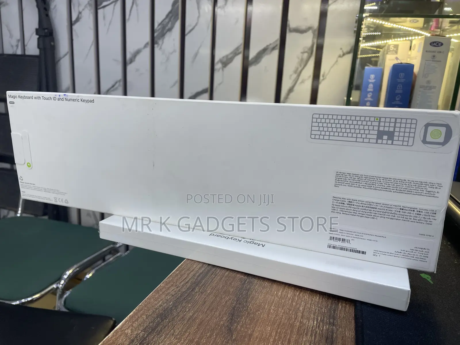 Apple Magic Keyboard With Touch Id and Numeric Keypad
