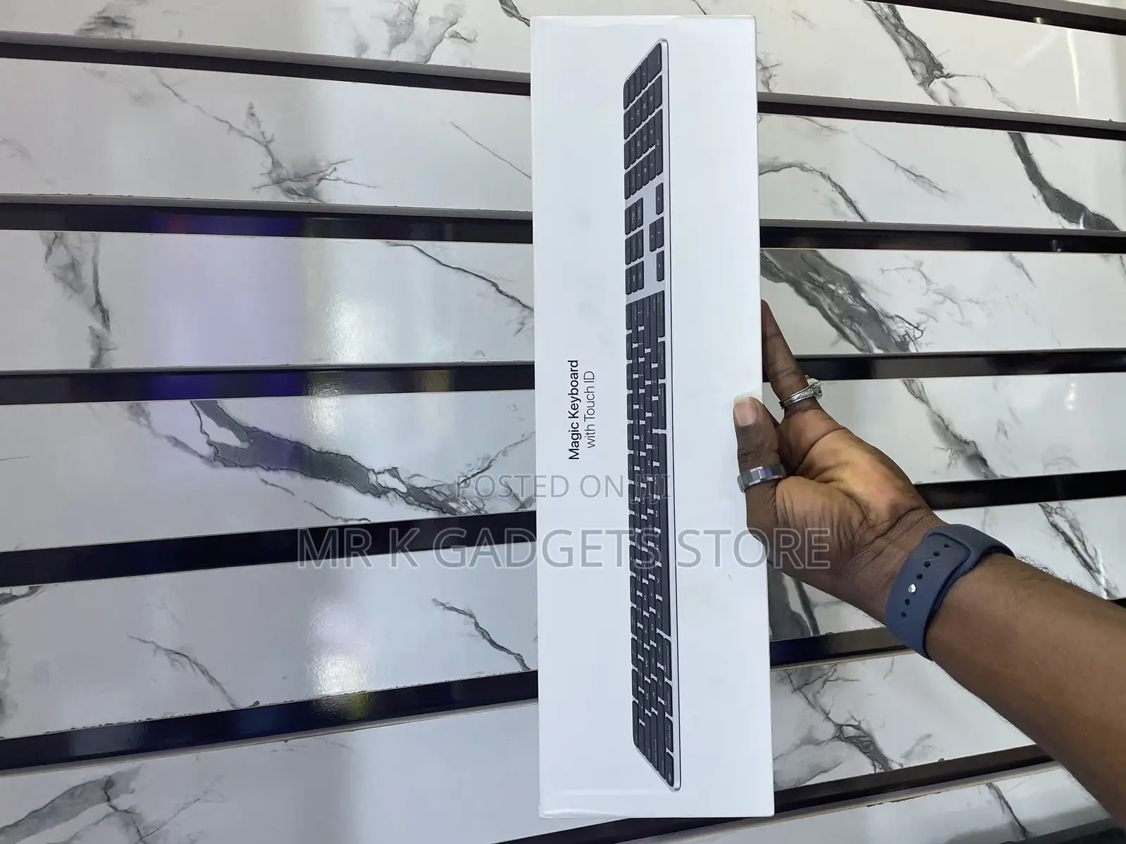 Apple Magic Keyboard With Touch Id and Numeric Keypad