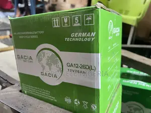 26ah 12volt Gacia Battery