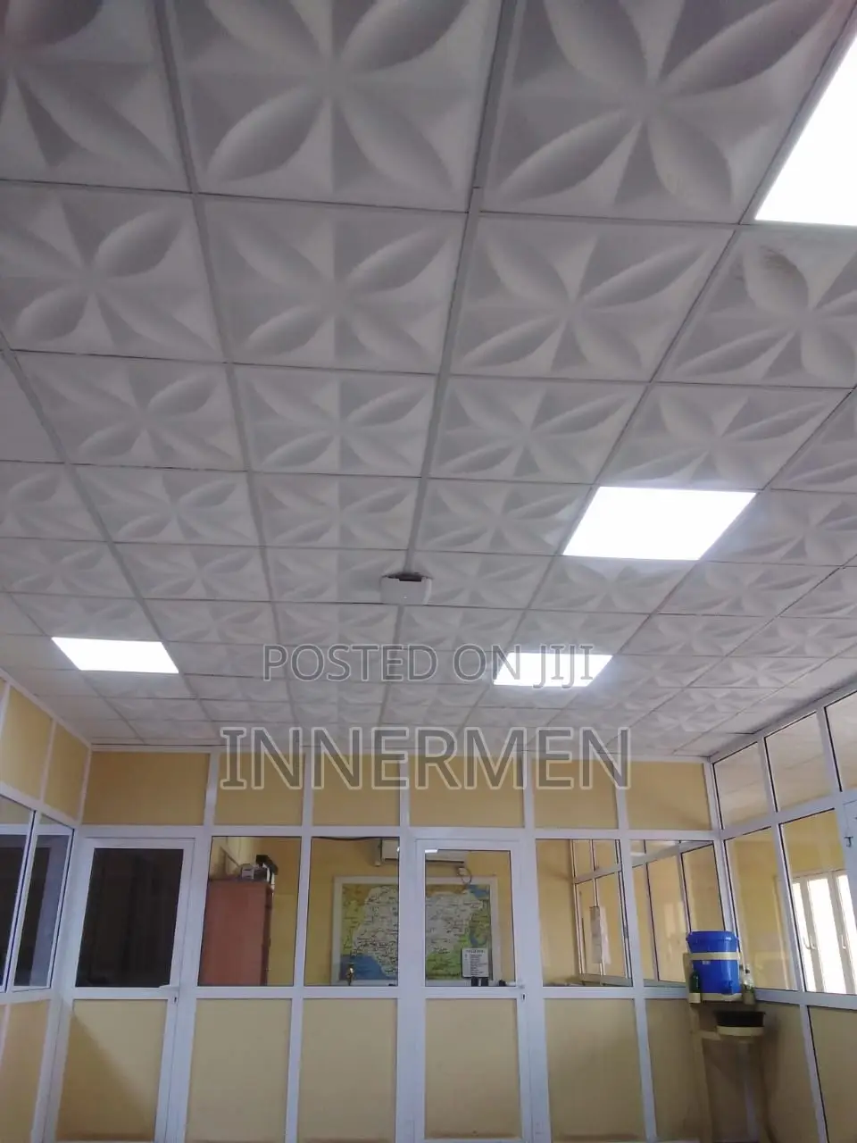 Kalsikraft Flora Ceiling. 2ft by 2ft