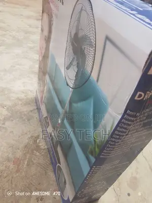 Photo - Duravolt 18" Rechargeable Fan – Remote, Timer, Efficient