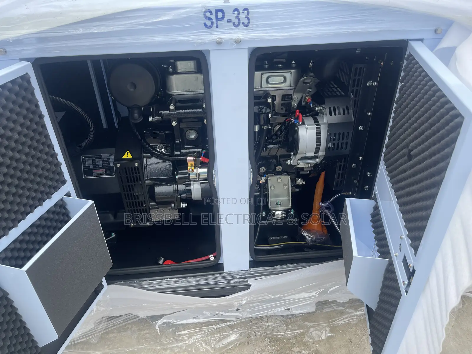 Silent England Perkins Soundproof Diesel Generator 33kva