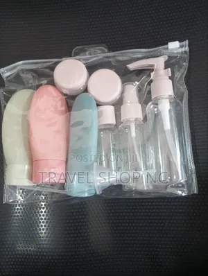 11pc Set Plastic Tsa Travel Container