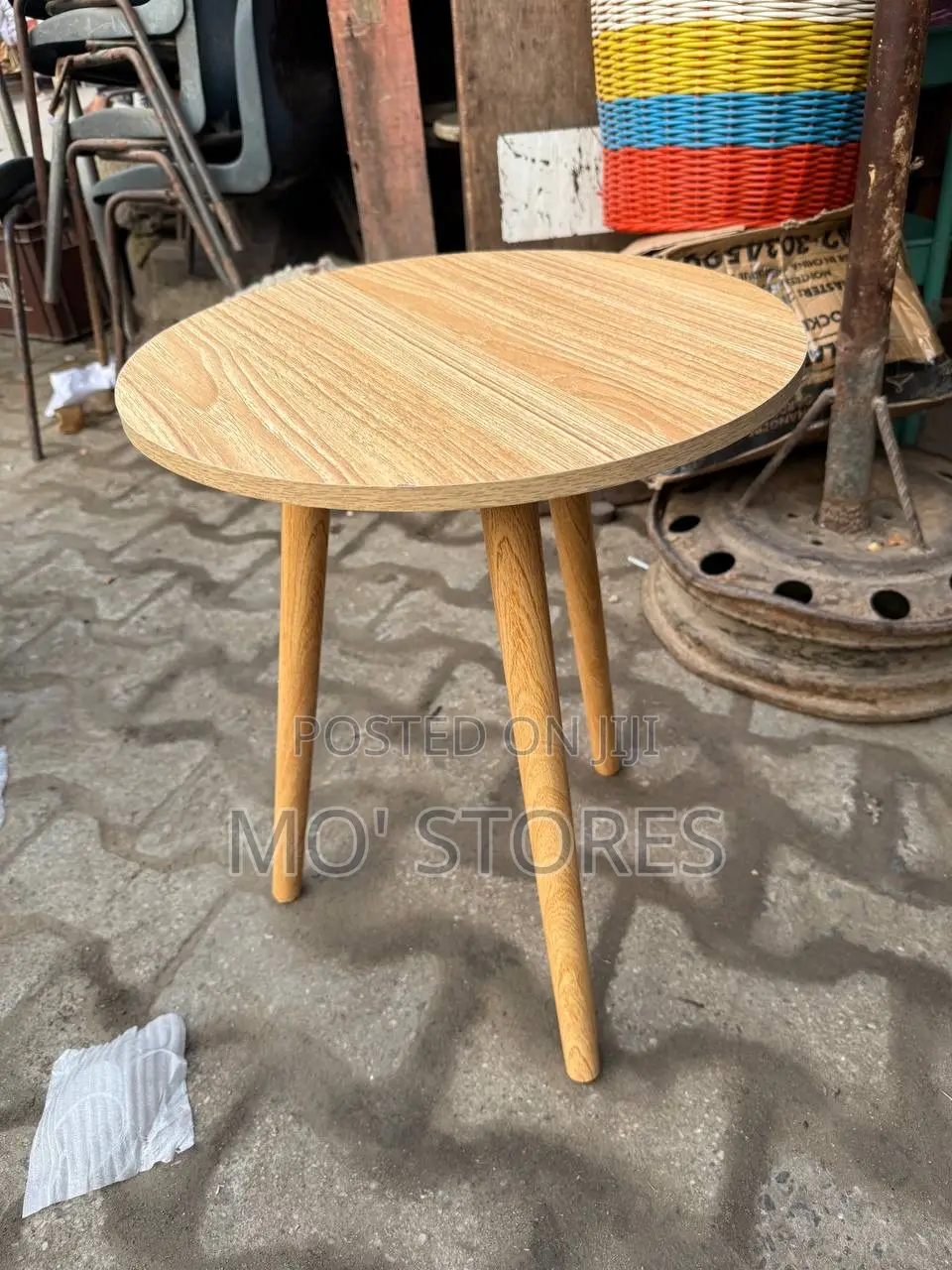 Modern Wooden Side Stool
