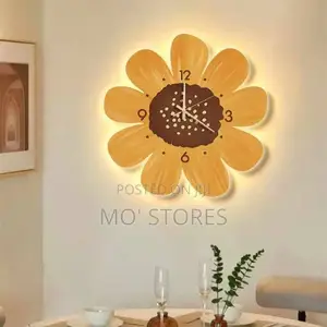 Decorative Wall Clock With Light