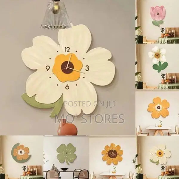 Decorative Wall Clock With Light