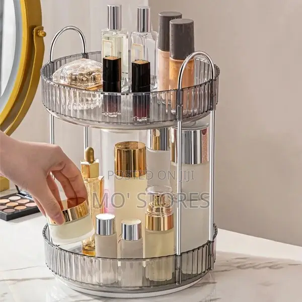 2 Layers Rotating Acrylic Organizer