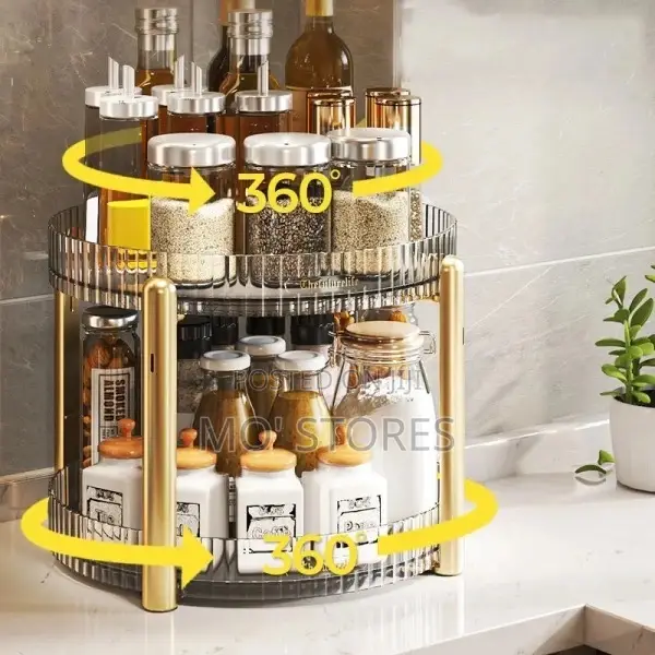2 Layers Rotating Acrylic Organizer