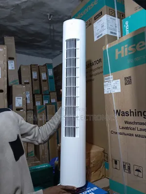 New Maxi Tower Fan (40") White Oscillating Warranty 1year