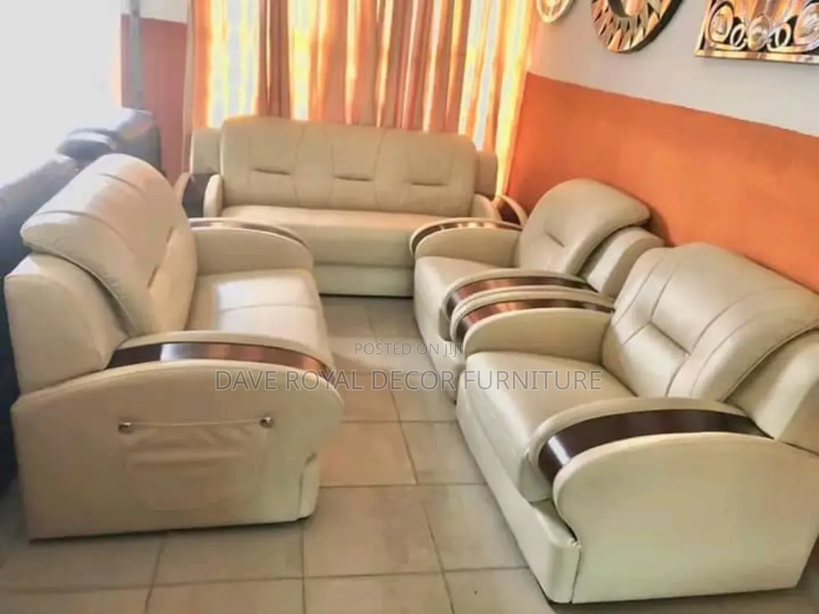 Quality Leather Sofa Set