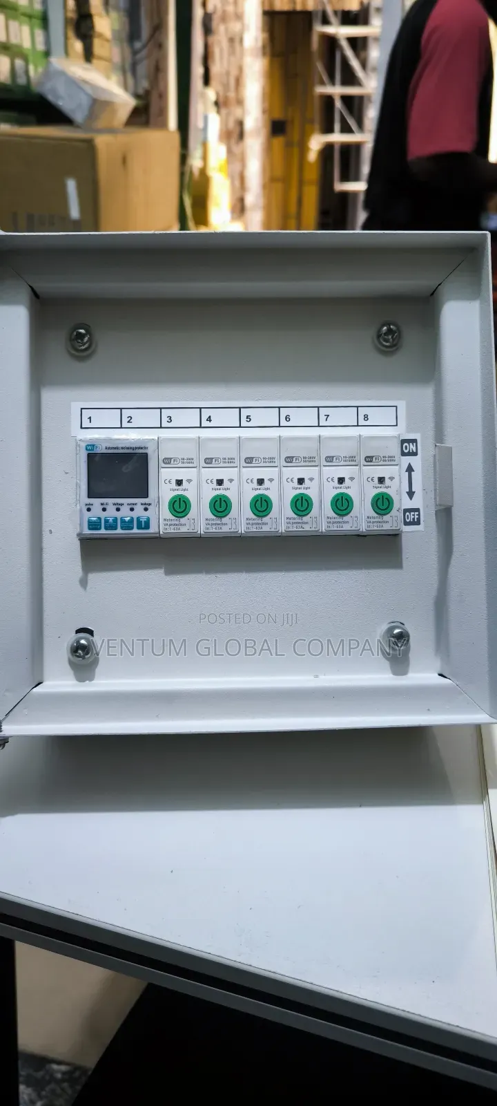 Wifi Smart Distribution Board 6way Single Phase Db