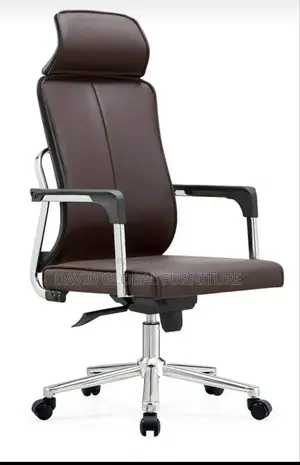 Brown Office Adjustable Chair